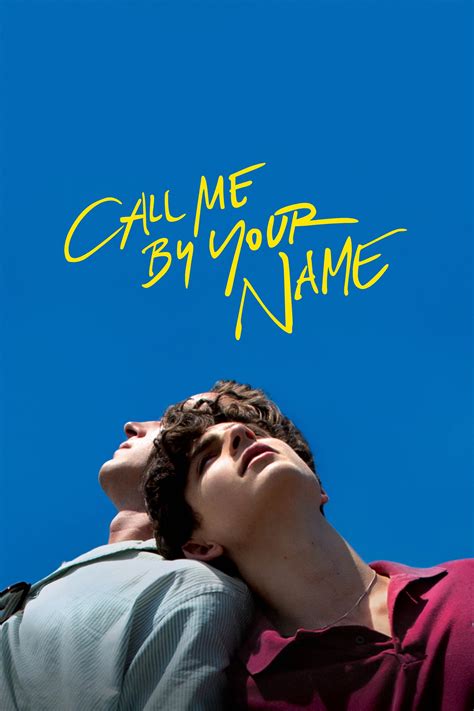 call me by your name poster